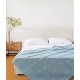Trenza Mavi Çift Kişilik Battaniye 15045 - 200 x 220 cm