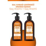 Tresan 2x300 ml Bal Kabağı Çekirdeği Onarıcı Sülfatsız Bakım Saç Kremi