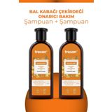 Tresan 2x300 ml Bal Kabağı Çekirdeği Onarıcı Sülfatsız Bakım Şampuanı