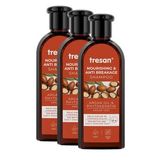 Tresan 3 Kutu Argan Yağı Besleyici ve Kırılma Karşıtı Bakım Şampuanı Argan Yağlı Şampuan