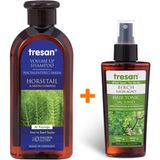 Tresan At Kuyruğu Bakım Şampuanı 300 ml - Kayın Ağacı Güçlü ve Canlı Saç Toniği 125 ml