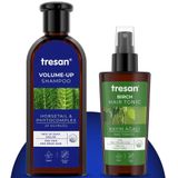 Tresan At Kuyruğu Hacimlendirici Bakım 300 ml Şampuan+Kayın Ağacı Özlü 125 ml Saç Toniği