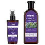 Tresan Biberiye Canlandırıcı Bakım Şampuanı 300 ml ve Biberiye & Nane Saç Toniği 125 ml