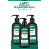 Tresan Çemen Otu Güçlendirici Sülfatsız Bakım Saç Kremi 300 ml 3 Adet