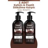 Tresan Conditioner Kafein Peptit Saç Kremi 300 ml 2 Adet - Şeffaf
