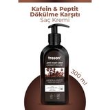 Tresan Kafein & Peptit Dökülme Karşıtı Saç Kremi 300 ml Güçlendirici Özellikli Tüm Saç Tipleri İçin