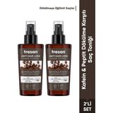 Tresan Kafein & Peptit Dökülme Karşıtı Saç Toniği 125 ml x 2 Tüm Saçlar İçin Besleyici Etki