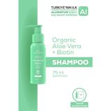 Tresan The Earth Organic Aloe Vera 75 ml Biotin Şampuan