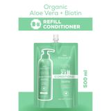Tresan The Earth Organic Aloe Vera Refill Pouch 500 ml Biotin Saç Kremi