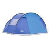 Trespass 6 kişilik çadır 4, 85 m x 3, 8 m x 2 m/ 11, 2 kg/su geçirmez torrisdale, mavi, EACH, UUUACTTM30002_BLUEACH