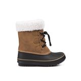 Trespass Bodhi Unisex Çocuk Kar Botu Su Geçirmez Sherpa Polar Yakalı, 35 EU, 5003089236, Bej, Unisex Çocuk