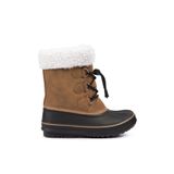 Trespass Bodhi Unisex Çocuk Kar Botu Su Geçirmez Yalıtımlı Sherpa Polar Yakalı, 32 EU, 5003089236, Bej, Unisex Çocuk