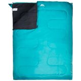 Trespass Catnap 3 Mevsim Çift Kişilik Uyku Tulumu Kamp Seyahat 180 cm x 140 cm