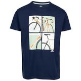 Trespass Chowder- Casual Printed T Erkek Mavi Tişört
