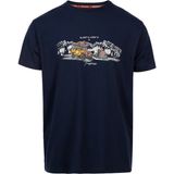 Trespass Horton - Casual Printed Tshirt Erkek Lacivert Tişört