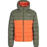 Trespass Oskar - Padded Erkek Yeşil Outdoor Ceketi - Haki - XL