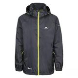 Trespass Qikpack Unisex Outdoor Yağmurluk Siyah