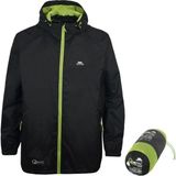 Trespass UAJKRAI10001 TP75 Qikpac Siyah Unisex Yağmurluk