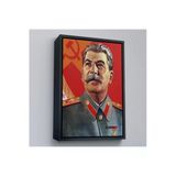Trezon Ahşap Çerçeveli Joseph Stalin Rusya Ve Sovyetler Birliği Sscb Tablo-7683