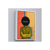 Trezon Ahşap Çerçeveli Pop Art Loading Tablosu-7876