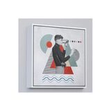 Trezon Ahşap Çerçeveli Video Pop Art Tablo-8362