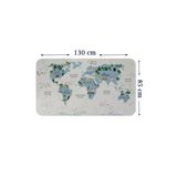 Trezon Eğitici Dünya Haritası Dünya Atlası Çocuk Ve Bebek Odası Duvar Sticker-85X130-3815
