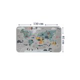 Trezon Eğitici Dünya Haritası Dünya Atlası Çocuk Ve Bebek Odası Duvar Sticker-85X130-3821