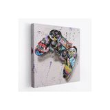 Trezon Joy Stick Graffiti Kanvas Duvar Tablosu, Banksy Sokak Graffiti Posteri-5345
