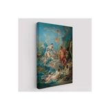 Trezon Juno, Aeolus'tan Rüzgarları Serbest Bırakmasını İstiyor, François Boucher Rönesans Tablosu-6061