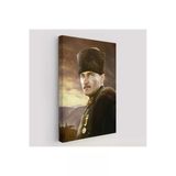 Trezon Kalpaklı Mustafa Kemal Atatürk Duvar Tablosu -6448