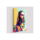Trezon Renkli İsa Mesih Duvar Tablosu, Jesus Christ-6343