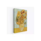 Trezon Vincent Van Gogh Ayçiçekleri İsimli Eseri Kanvas Tablo-5133
