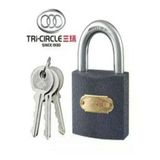 Trı-Cırcle Gri 50 mm Asma Kilit