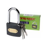 Tri-max Gri Döküm Uzun Asma Kilit 25 mm