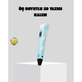 Tri Stax 3D Kalem Ergonomik ve 1.75 mm Filament Destekli Fdm Yazıcı Kalemi