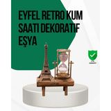 Tri Stax Ahşap Kum Saati – Vintage Tasarımlı Masa Dekoru