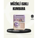 Tri Stax Elektronik Şifreli Atm Görünümlü Çocuk Kumbarası Mor