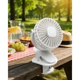 Tri Stax Koşu Bandı ve Çadır Için Taşınabilir USB Fan - Çok Renkli