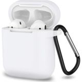 Tria Airpods Uyumlu Silikon Kılıf Yumuşak Mat 360 Koruma - Şeffaf