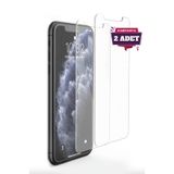 Tria Apple Iphone 11 / Xr Uyumlu Kamera Açık 2 Adet Kırılmaz Temperli Şeffaf Ekran Koruyucu Telefon Camı