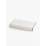 Tria Banyo Havlusu %100 Pamuk Jakarlı Krem-Lacivert 80x150 Cm 80x150 Krem-Lacivert