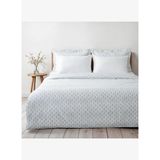 Tria Çift Kişilik Nevresim Takımı %100 Pamuk 210 Tc 83 Tel Saten Digital Baskılı Mint 200X220 Cm