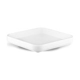 Tria Gravity Serisi Kare Yemek Tabağı 6 Adet 19X19 CM-BEYAZ-TR2322W - 19 x 19 cm