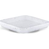 Tria Gravity Serisi Kare Yemek Tabağı 6 Adet 19X19 CM-MOZAIK-TR2322Z - 19 x 19 cm
