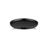 Tria Gravity Serisi Yuvarlak Servis Tabağı 6 Adet 21 CM-SIYAH-TR2310B