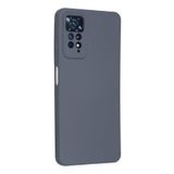Tria Xiaomi Redmi Note 11 Pro Uyumlu İçi Kadife Lansman Tasarım Silikon Telefon Kılıfı,Petrol Gri Tek Ebat