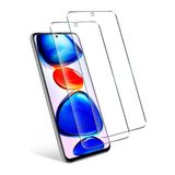 Tria Xiaomi Redmi Note 11 Pro/Note 12 Pro 4G Şeffaf Kırılmaz Temperli Ekran Koruyucu Telefon Camı 2 Adet, Tek Ebat