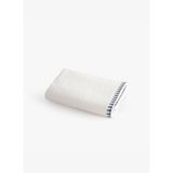 Tria Yüz Havlusu %100 Pamuk Jakarlı Krem-Lacivert 50x90 Cm 50x90 Krem-Lacivert