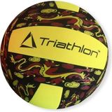 Triathlon T-210-S Neopren Plaj Voleybol Topu | 5 Numara Standart Ölçü | Makine Dikişli | 220G | Hobi | Spor - Sarı