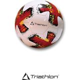 Triathlon T116‑K Futbol Topu No:5 | Pompa Hediyeli | Dayanıklı Profesyonel Halı Saha & Maç Topu - Kırmızı